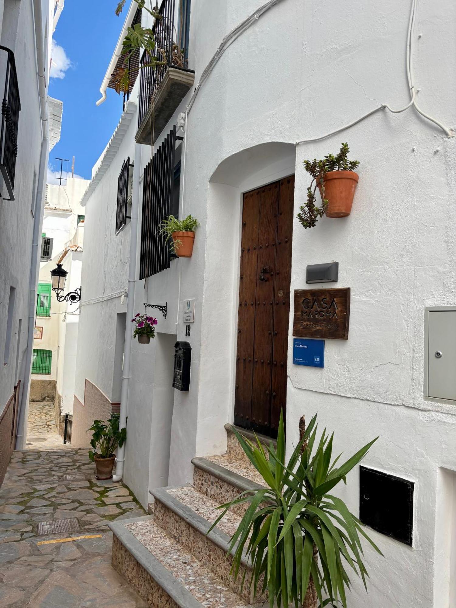 Bed and Breakfast Casa Maroma Cómpeta Exterior foto